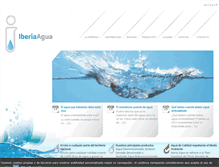 Tablet Screenshot of iberia-agua.com